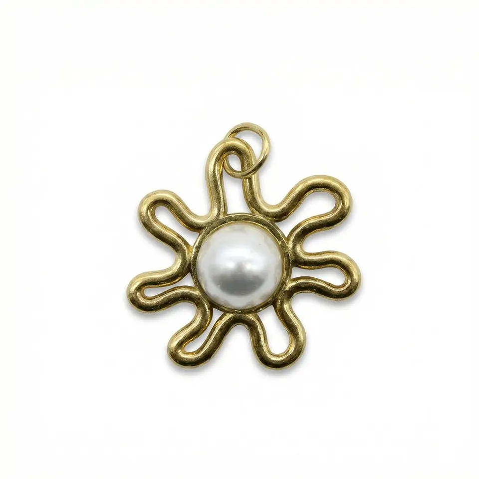 Dije Chapa de oro 18K, foto 1 de 2